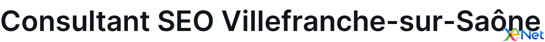 Consultant SEO Villefranche-sur-Saône